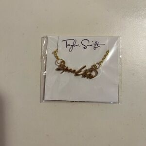 Taylor Swift Rare Speak Now Official Necklace